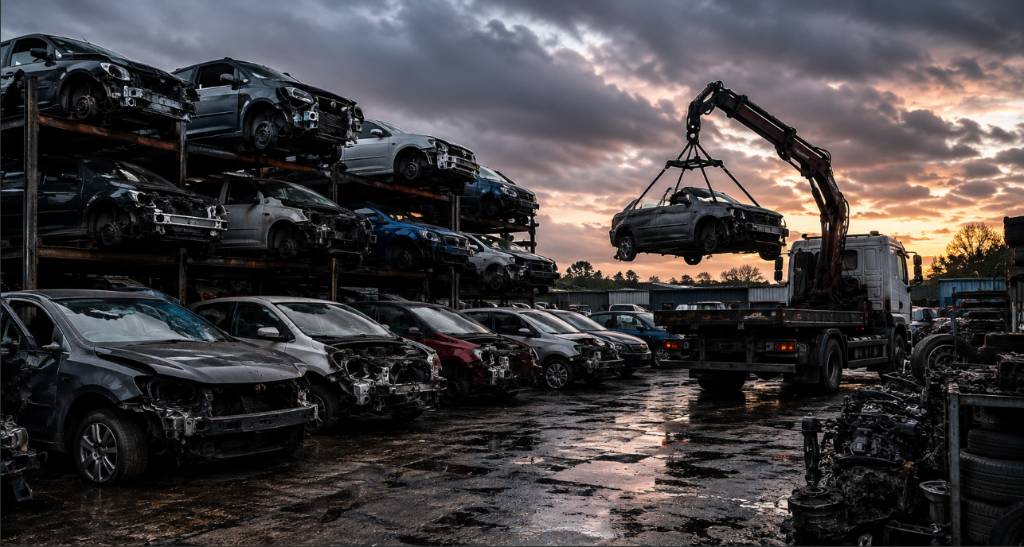 Vehicle breakers yard